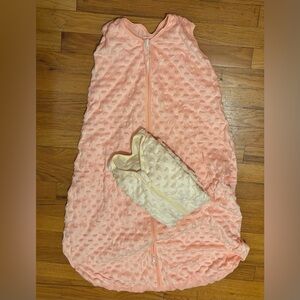 Cozy Pink and Cream Sleepwear Set